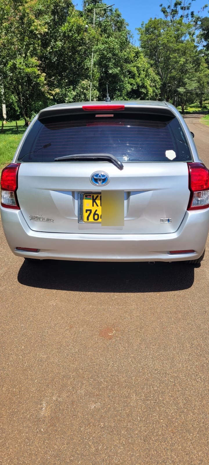 Silver Fielder rear view