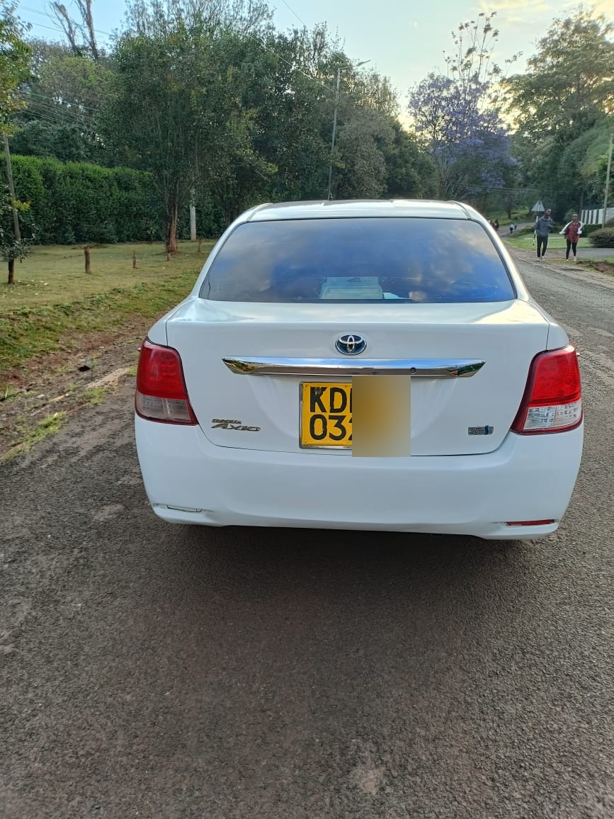 White Axio rear view
